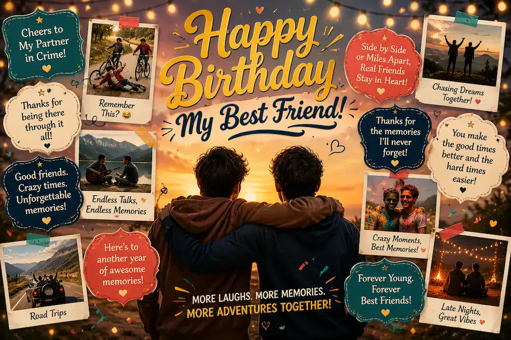 Birthday Wishes for Best Friend