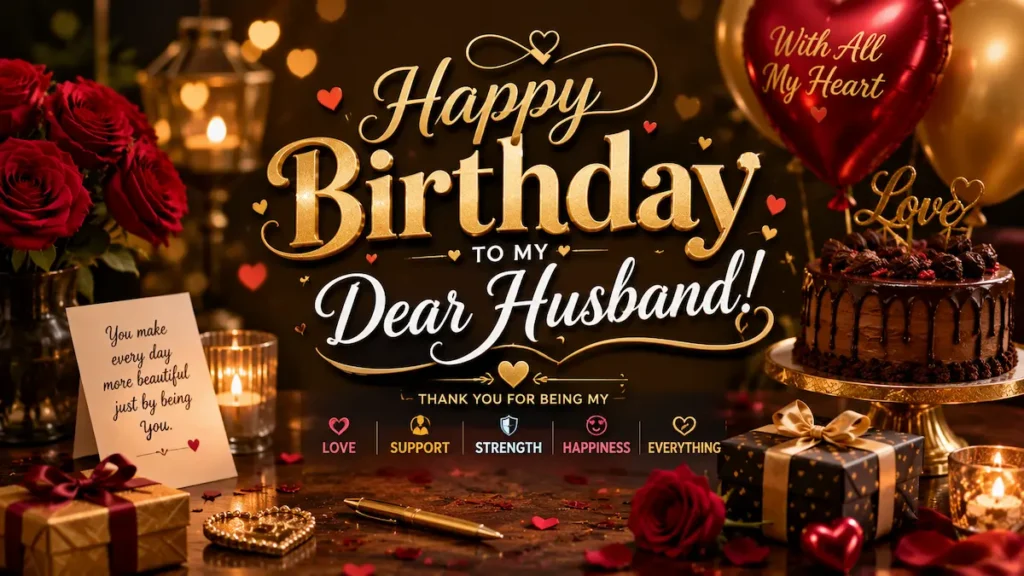 Heartfelt Birthday Wishes for Husband