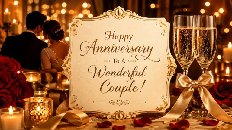 100+ Happy Anniversary Wishes for Couple
