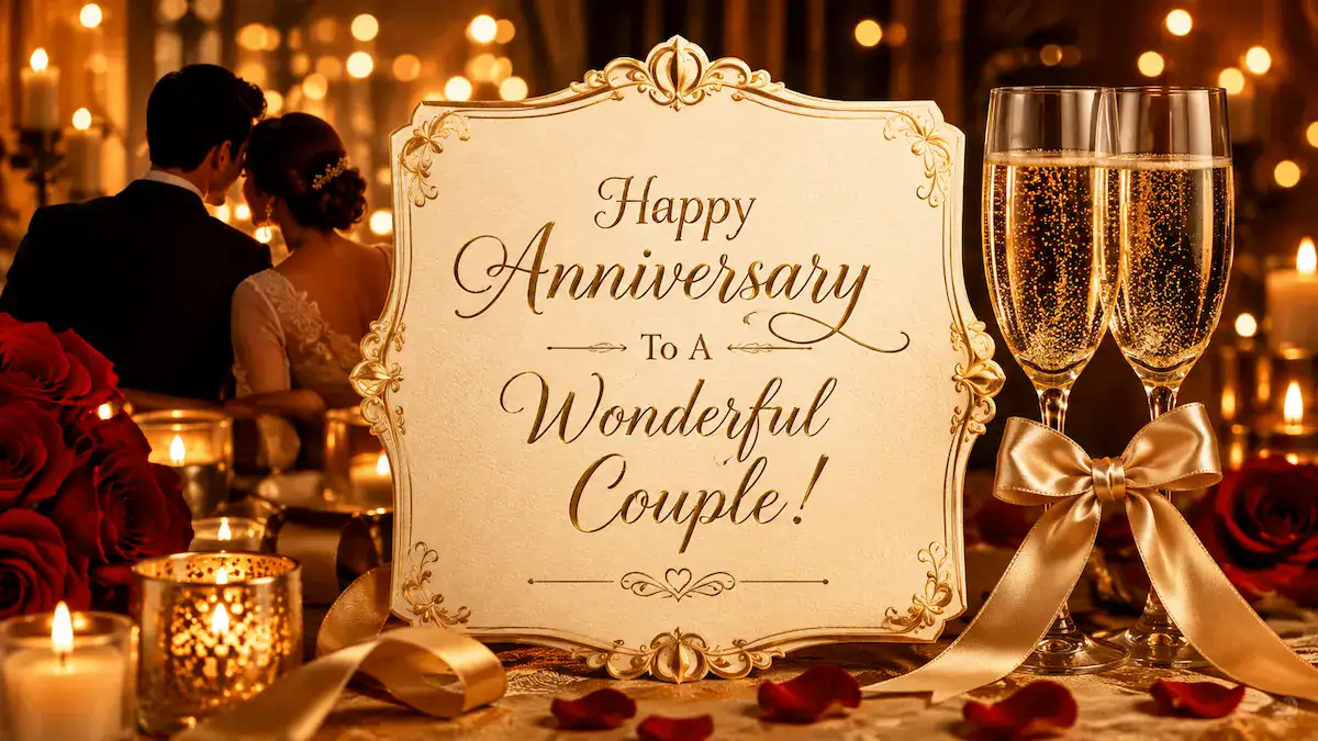 100+ Happy Anniversary Wishes for Couple